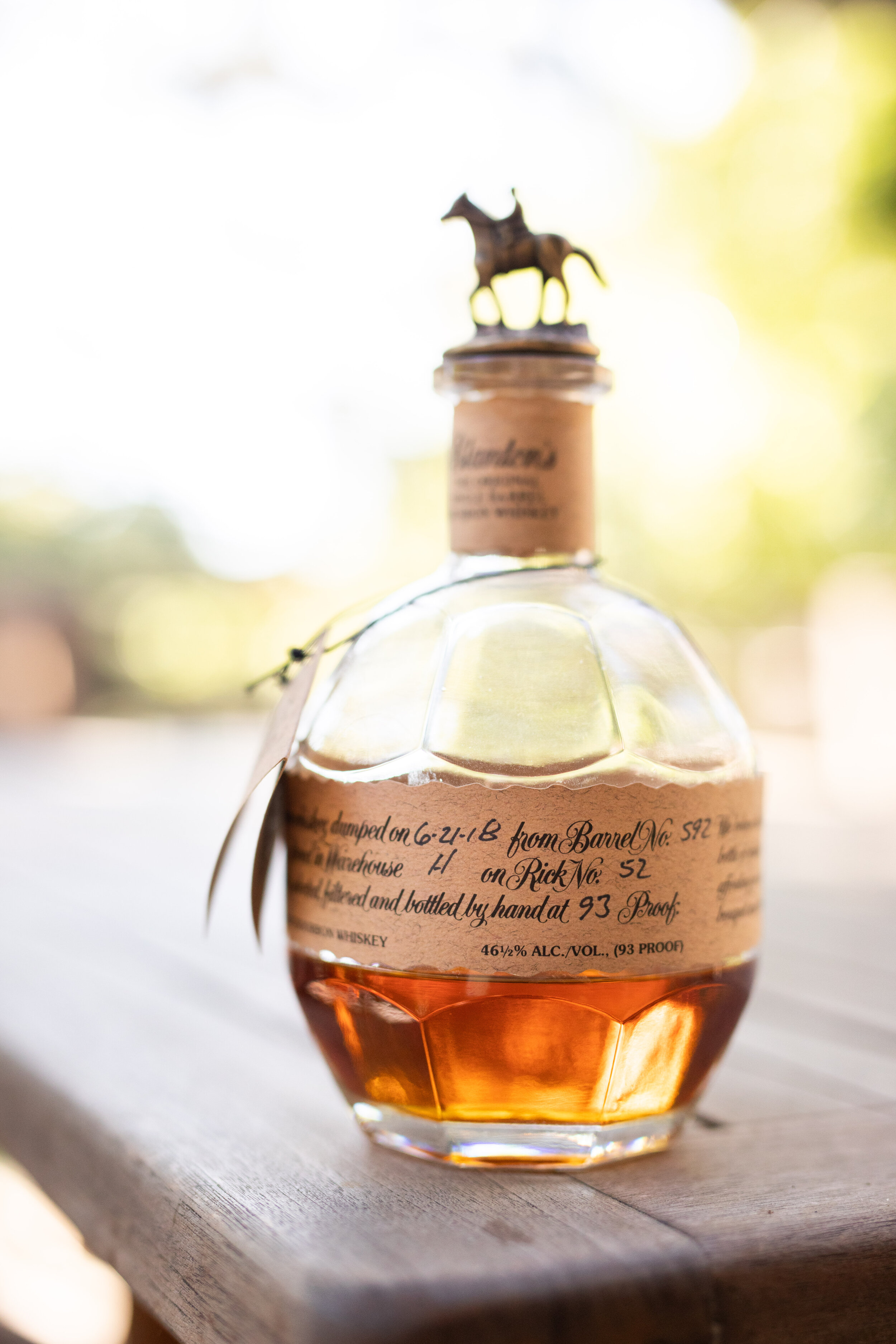 古酒】Blanton's SINGLE BARREL ブラントン シングルバレル 1989年 750ml